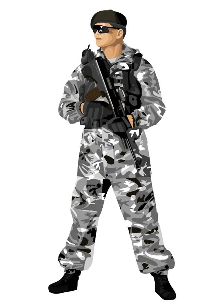 Military Uniforms, code CAU 1014