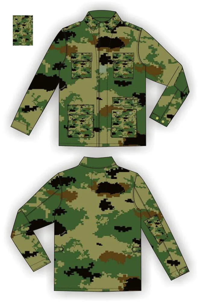 Military Uniforms, code CAU 994
